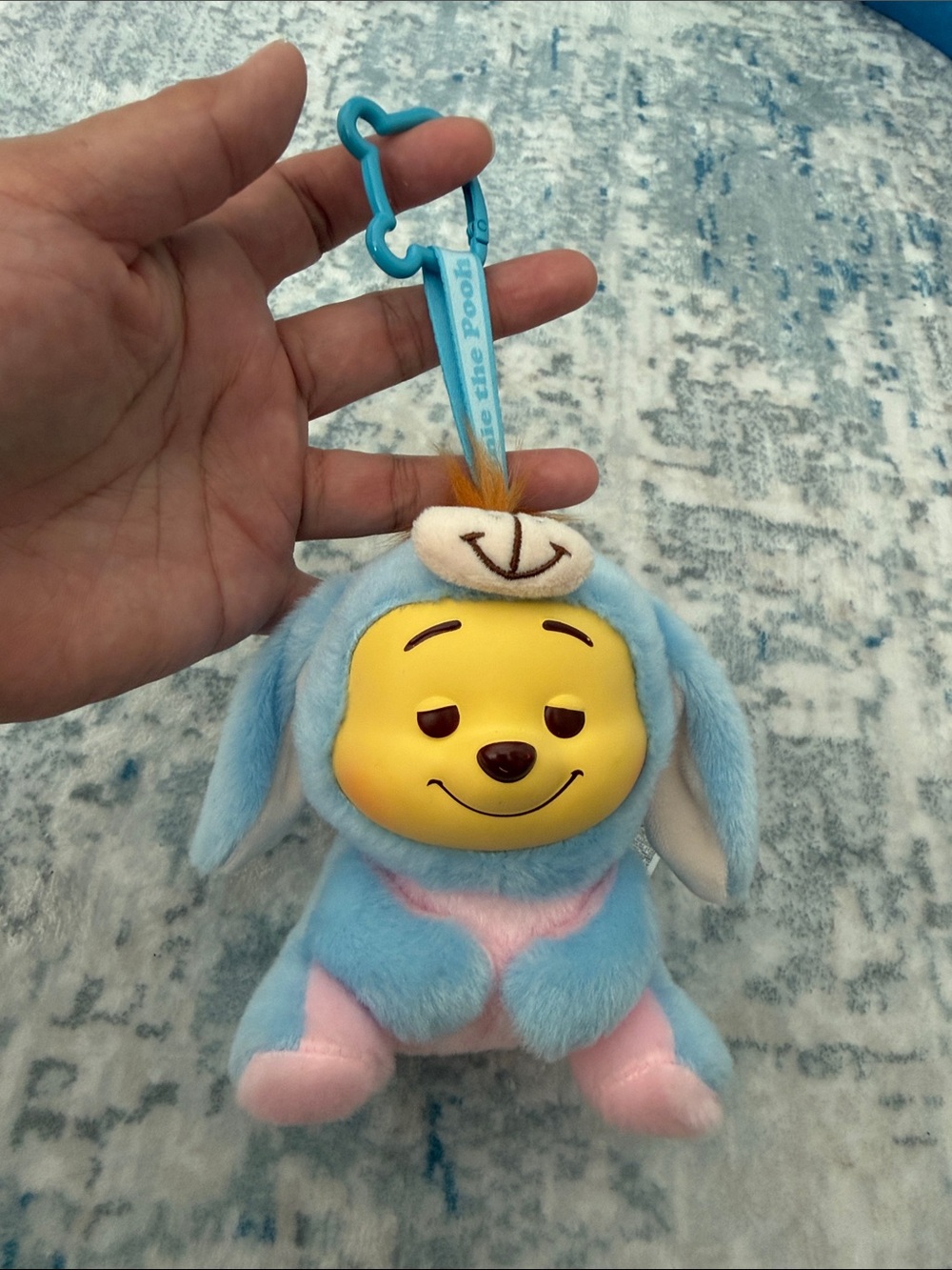 Winnie The Pooh Miniso Plush Bag Key Charm Eeyore